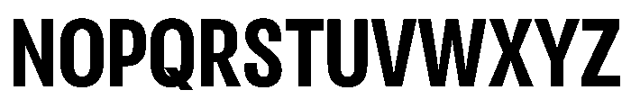 RSTReactor CndBold Instance Font UPPERCASE