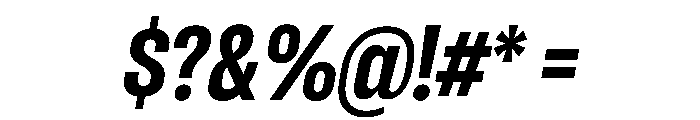 RSTReactor CndBoldItalic Instance Font OTHER CHARS