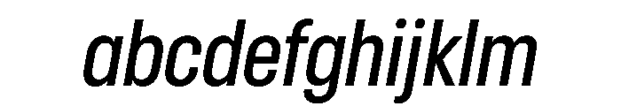 RSTReactor CndMediumItalic Instance FONT