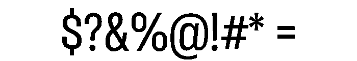 RSTReactor CndRegular Instance Font OTHER CHARS