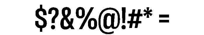 RSTReactor CndSemiBold Instance Font OTHER CHARS