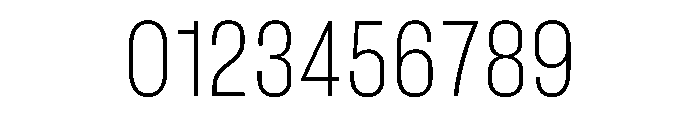 RSTReactor CndThin Instance Font OTHER CHARS
