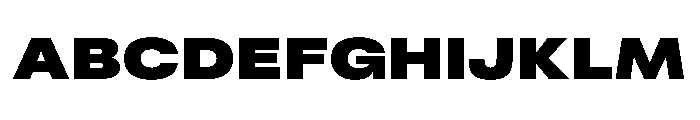 RSTReactor ExpBlack Instance Font UPPERCASE