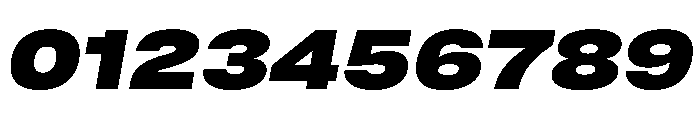 RSTReactor ExpBlackItalic Instance Font OTHER CHARS