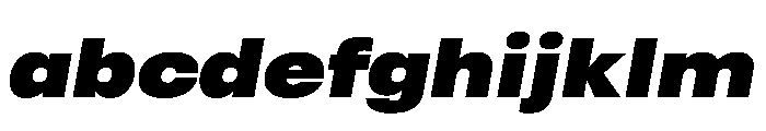 RSTReactor ExpBlackItalic Instance FONT
