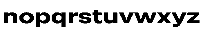 RSTReactor ExpBold Instance Font LOWERCASE