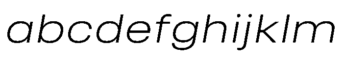 RSTReactor ExpExtraLightItalic Instance FONT