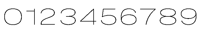 RSTReactor ExpHairline Instance Font OTHER CHARS