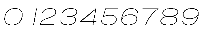 RSTReactor ExpHairlineItalic Instance Font OTHER CHARS