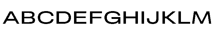 RSTReactor ExpMedium Instance Font UPPERCASE