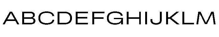 RSTReactor ExpRegular Instance Font UPPERCASE