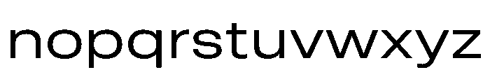 RSTReactor ExpRegular Instance Font LOWERCASE