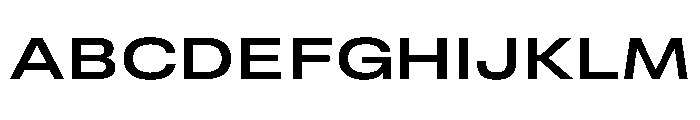 RSTReactor ExpSemiBold Instance Font UPPERCASE