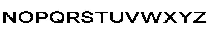 RSTReactor ExpSemiBold Instance Font UPPERCASE