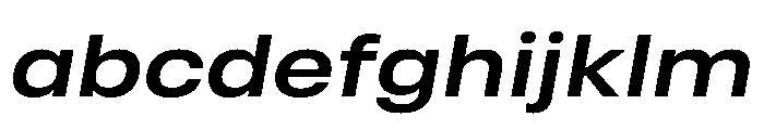 RSTReactor ExpSemiBoldItalic Instance FONT