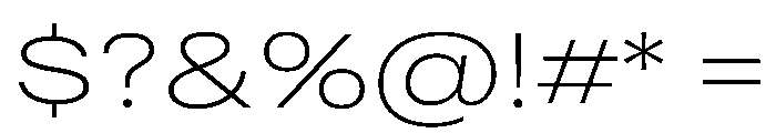 RSTReactor ExpThin Instance Font OTHER CHARS