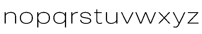 RSTReactor ExpThin Instance Font LOWERCASE