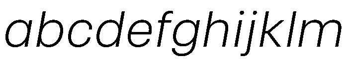 RSTReactor ExtraLightItalic Instance FONT