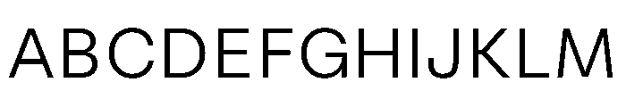 RSTReactor Light Instance Font UPPERCASE