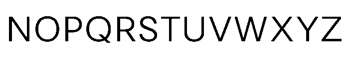 RSTReactor Light Instance Font UPPERCASE