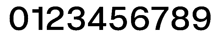 RSTReactor Medium Instance Font OTHER CHARS