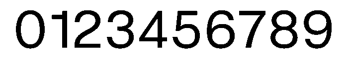 RSTReactor Regular Instance Font OTHER CHARS