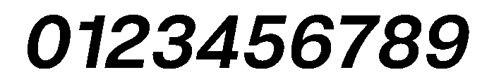 RSTReactor SemiBoldItalic Instance Font OTHER CHARS