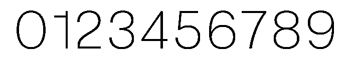 RSTReactor Thin Instance Font OTHER CHARS