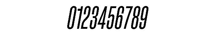 RSTReactor XCndLightItalic Instance Font OTHER CHARS