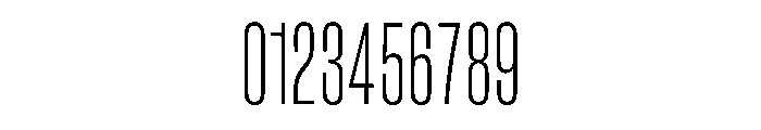 RSTReactor XCndThin Instance Font OTHER CHARS