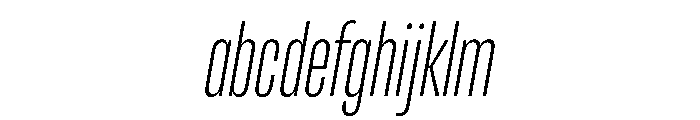 RSTReactor XCndThinItalic Instance FONT