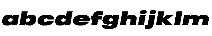 RSTReactor XExpBlackItalic Instance FONT