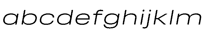 RSTReactor XExpExtraLightItalic Instance FONT