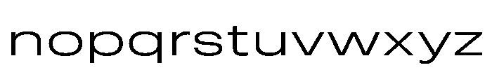 RSTReactor XExpLight Instance Font LOWERCASE
