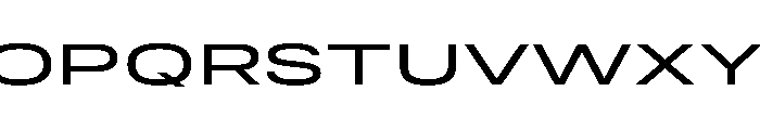 RSTReactor XExpMedium Instance Font UPPERCASE