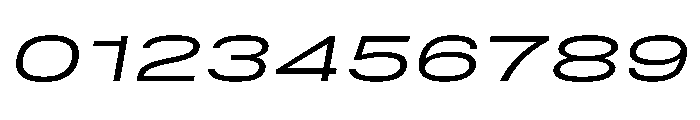 RSTReactor XExpRegularItalic Instance Font OTHER CHARS