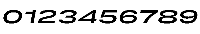 RSTReactor XExpSemiBoldItalic Instance Font OTHER CHARS