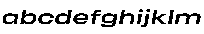 RSTReactor XExpSemiBoldItalic Instance FONT