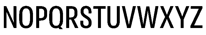 RSTReactorSans CndMedium Instance Font UPPERCASE