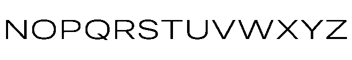 RSTReactorSans ExpLight Instance Font UPPERCASE