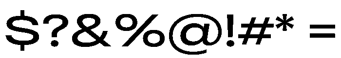 RSTReactorSans ExpMedium Instance Font OTHER CHARS