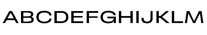 RSTReactorSans ExpMedium Instance Font UPPERCASE