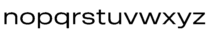 RSTReactorSans ExpRegular Instance Font LOWERCASE