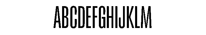 RSTReactorSans XCndLight Instance Font UPPERCASE