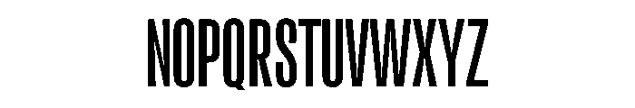 RSTReactorSans XCndMedium Instance Font UPPERCASE