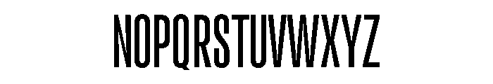 RSTReactorSans XCndRegular Instance Font UPPERCASE