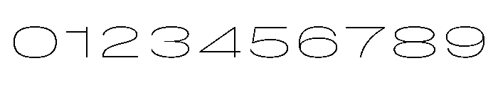 RSTReactorSans XExpHairline Instance Font OTHER CHARS