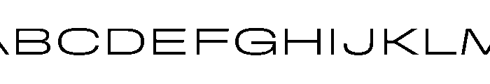 RSTReactorSans XExpLight Instance Font UPPERCASE