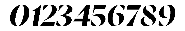 RSTResolut Bold Instance Font OTHER CHARS