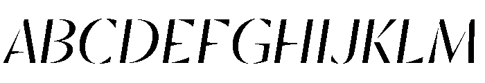 RSTResolut ClassicRegular Instance Font UPPERCASE